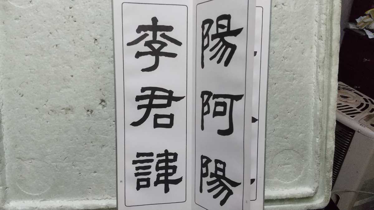 中国 臨書漢西狭頌 西脇 呉石 _画像4