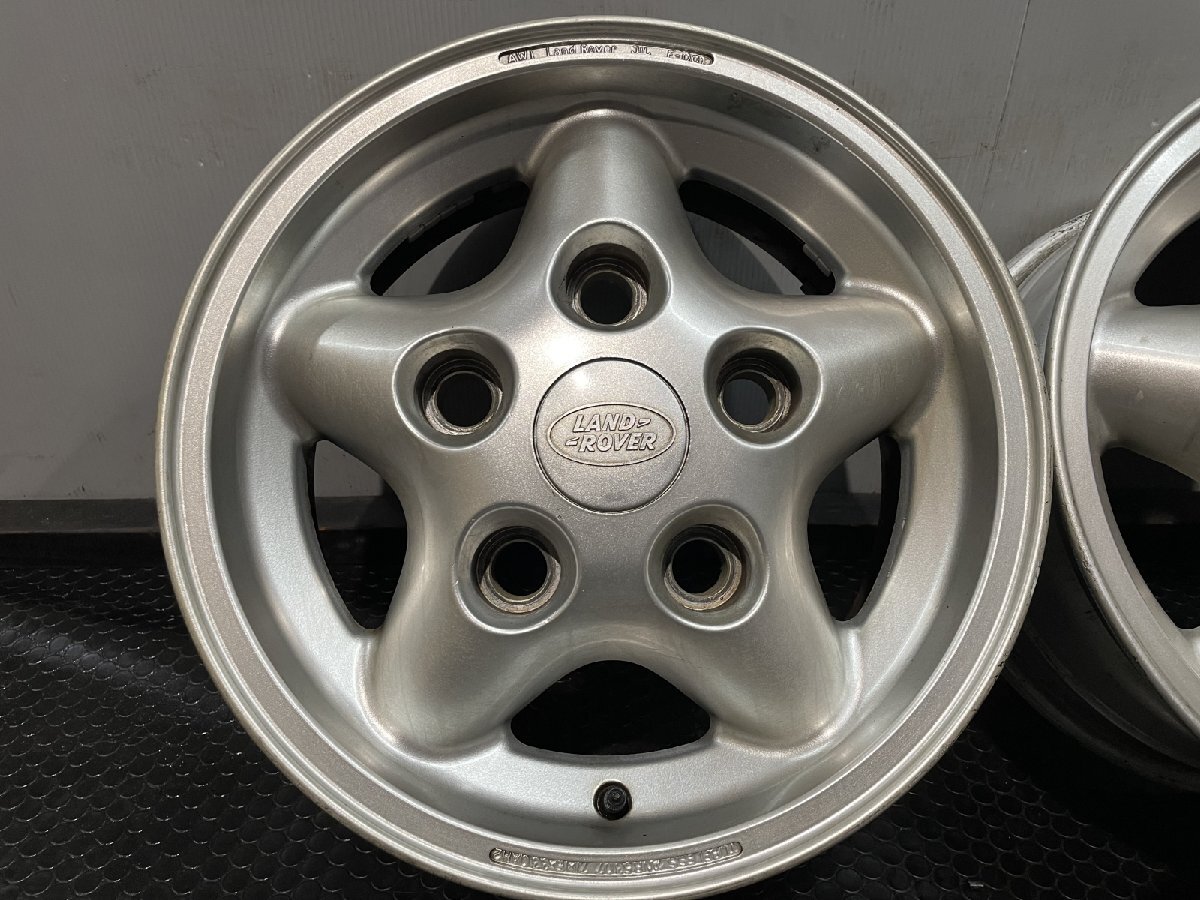 LAND ROVER ランドローバー 純正ホイール 16インチ 4本 7J5HPCD165.1+33 ディスカバリー/ディフェンダーなどに (MHE210MS)_画像3