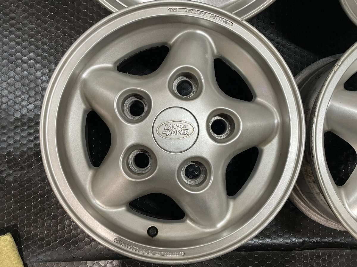 LAND ROVER ランドローバー 純正ホイール 16インチ 4本 7J5HPCD165.1+33 ディスカバリー/ディフェンダーなどに (MHE210MS)_画像2