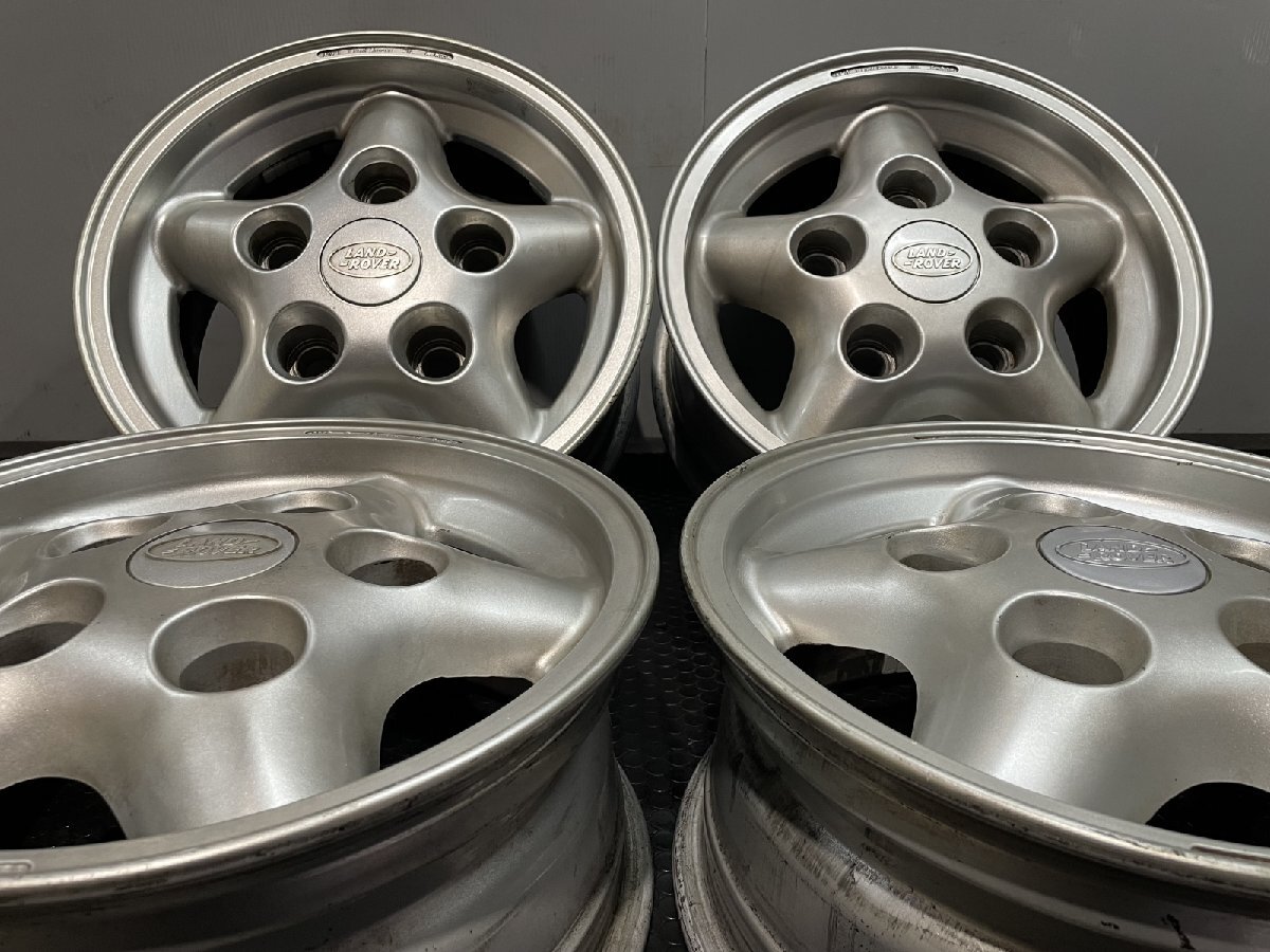 LAND ROVER ランドローバー 純正ホイール 16インチ 4本 7J5HPCD165.1+33 ディスカバリー/ディフェンダーなどに (MHE210MS)_画像1