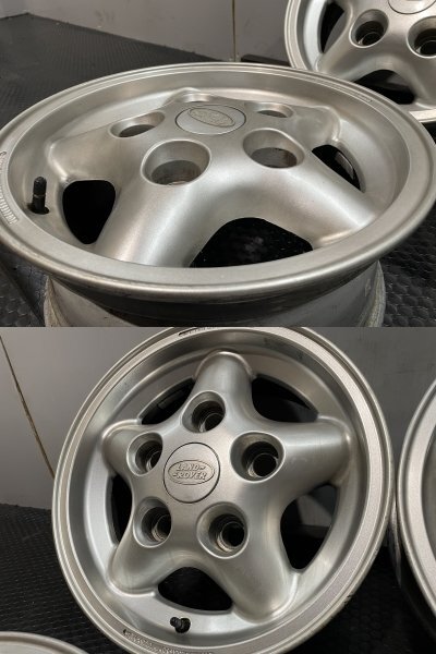 LAND ROVER ランドローバー 純正ホイール 16インチ 4本 7J5HPCD165.1+33 ディスカバリー/ディフェンダーなどに (MHE210MS)_画像7
