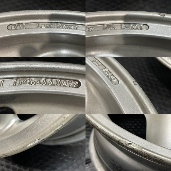 LAND ROVER ランドローバー 純正ホイール 16インチ 4本 7J5HPCD165.1+33 ディスカバリー/ディフェンダーなどに (MHE210MS)_画像8