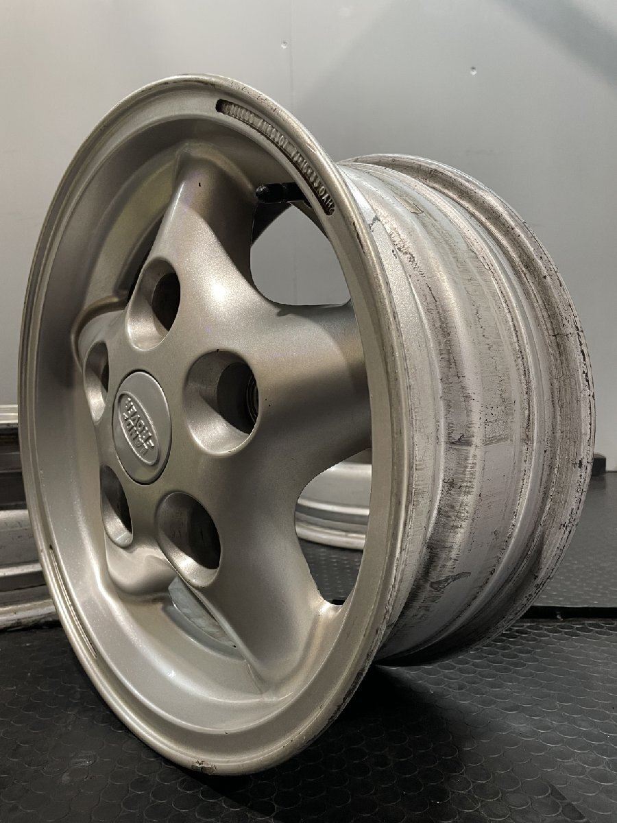 LAND ROVER ランドローバー 純正ホイール 16インチ 4本 7J5HPCD165.1+33 ディスカバリー/ディフェンダーなどに (MHE210MS)_画像9