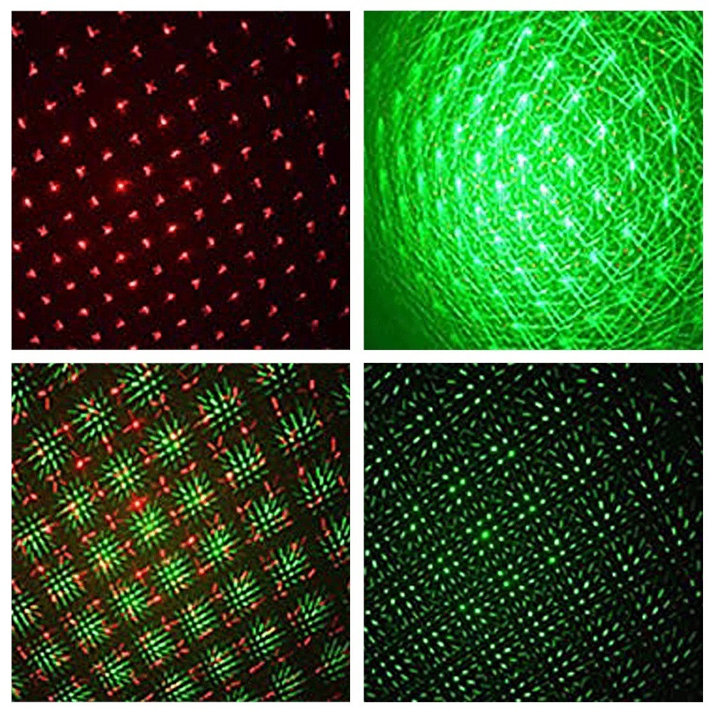 ☆ リモコン付 ポータブル LED RG レーザープロジェクター ☆ ステージ ディスコ パーティー サウンド 有効化 フラッシュ ライト G045