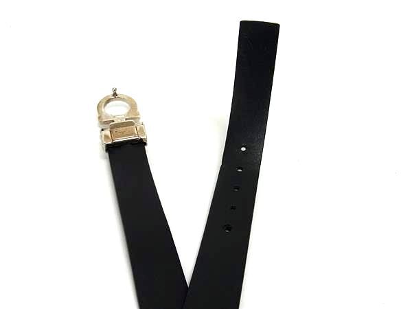 美品 ferragamo フェラガモ ガンチーニ ベルト ゴールド金具 レザー 1円 □美品□ Salvatore Ferragamo フェラガモ ダブルガンチーニ