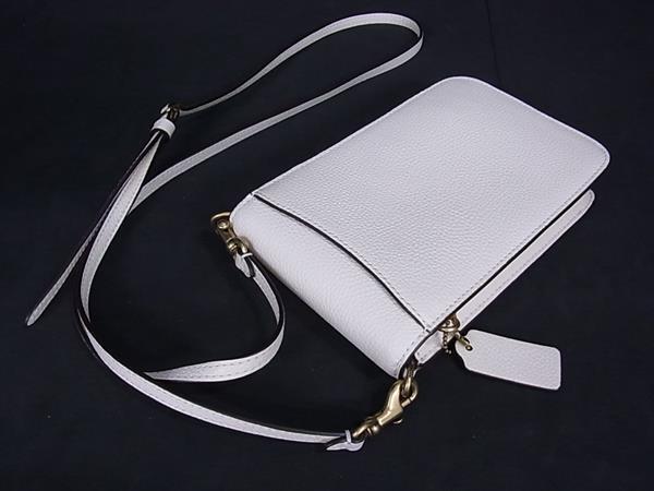 ■在庫あり・国内発■ コーチCOACH スマホ バッグ CH815 LHPJ6 1円 □極美品□ COACH コーチ CH815 レザー クロスボディ