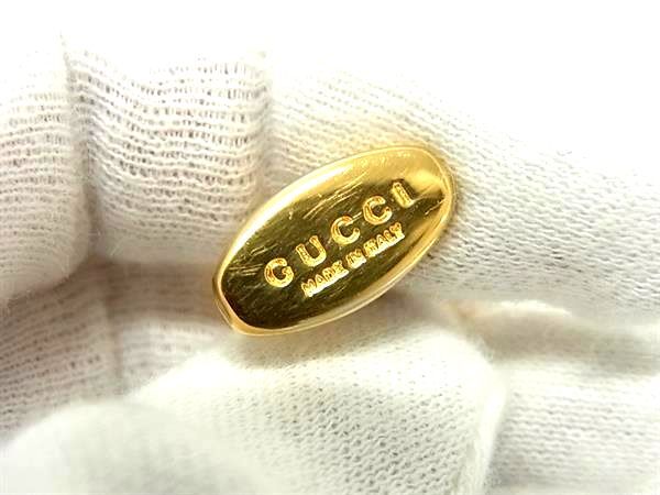 オールドグッチ カフリンクス インターロッキング カフスボタン ゴールド 刻印 1円 □美品□ GUCCI グッチ カフスボタン カフリンクス