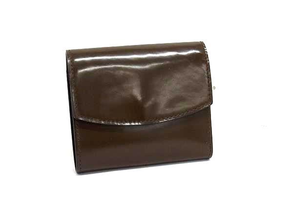 【Maison Margieila】在庫あり、国内即発!! ☆レザー ミニ財布☆ 1円 □美品□ Maison Margiela メゾン マルジェラ レザー 三