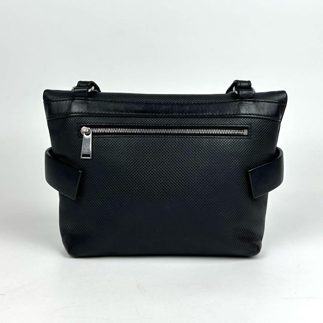 美品✨ボッテガヴェネタ メッセンジャーショルダーバッグ ブラック レザー 極美品 BOTTEGA VENETA ボッテガヴェネタ マルコポーロ