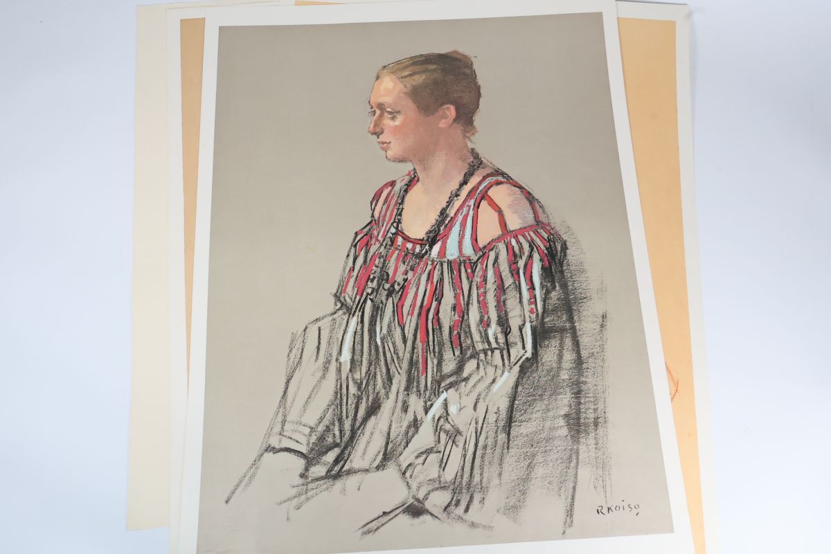 小磯良平　パステル素描12葉　定価45,000円　求龍堂 小磯良平 パステル素描12葉 定価45,000円 求龍堂 - メルカリ