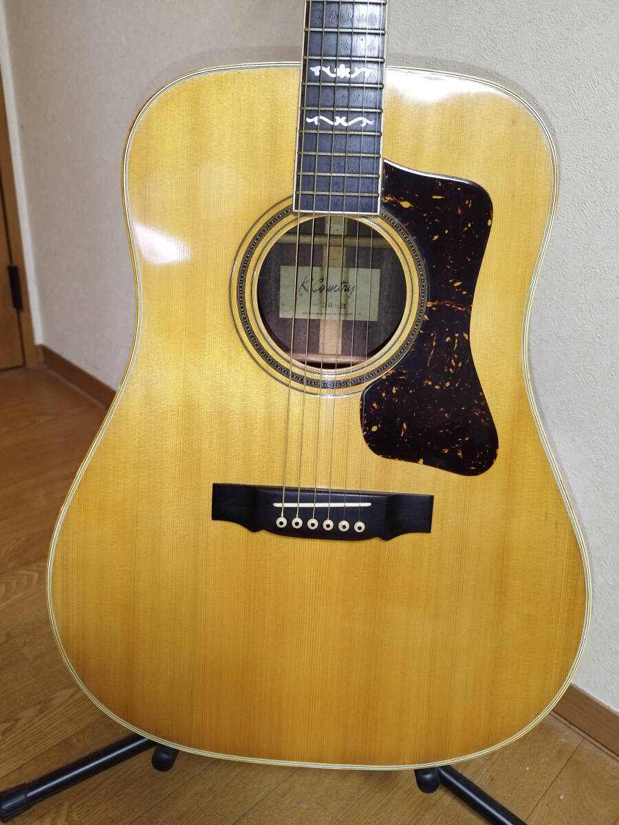 Kカントリーのアコースティックギター年代物です Kカントリーのアコースティックギター年代物です k.country 日本