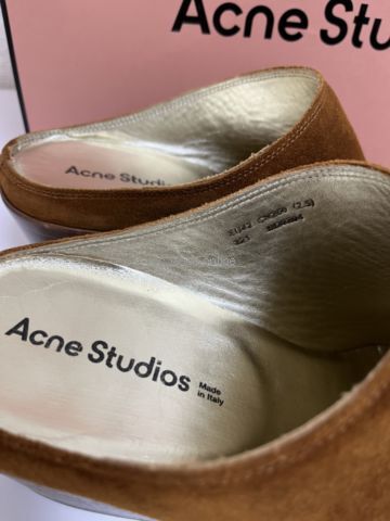 送料込/関税込■Acne Studios■レザーミュール 激レア 新品未使用 Acne Studios-アクネストゥディオス レザー
