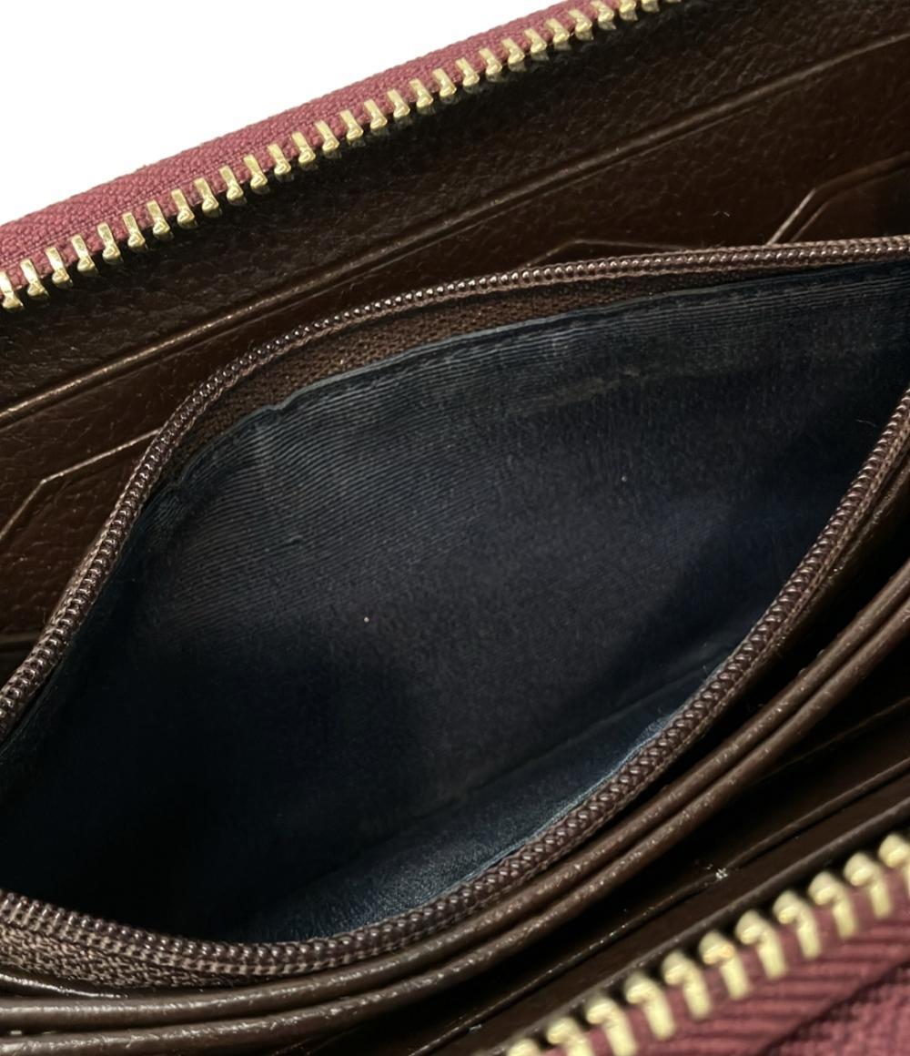 美品 コールハーン ラウンドファスナー長財布 札入れ付 レディース COLE HAAN_画像6