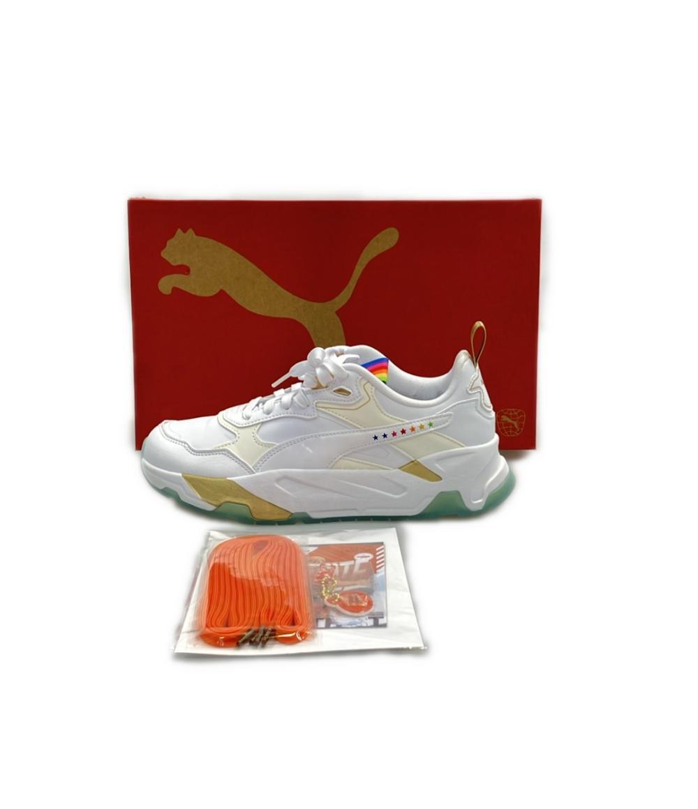  Puma low cut спортивные туфли ×... Prince ... бог . храм Len ST RISH 396710-01 мужской SIZE 25.5 (S) PUMA