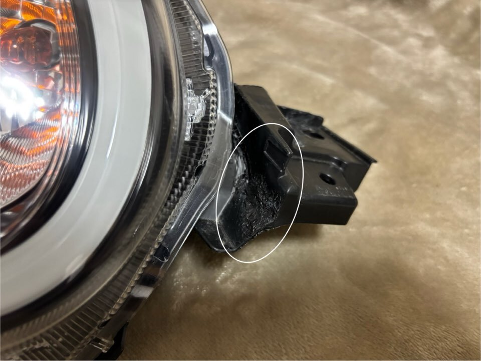 パッソ モーダ/ブーン シルク M700A/M710A/M700S/M710S 純正 右 ヘッドライト/ランプ LED KOITO 100-69028_画像5