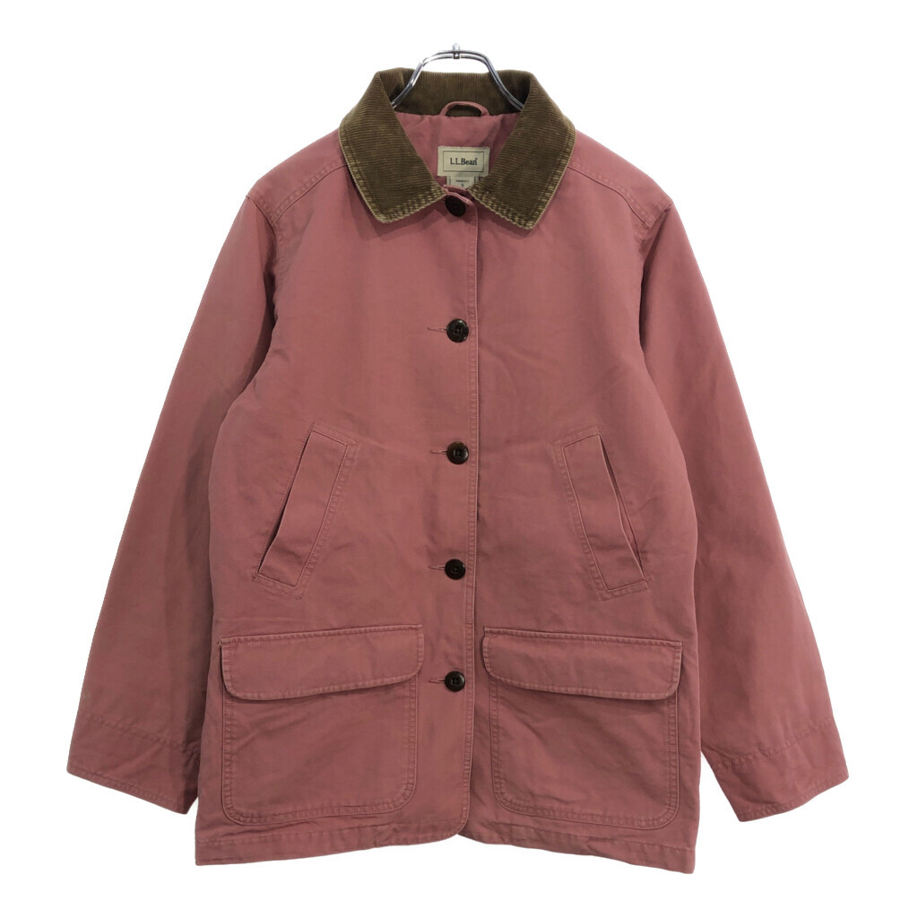 L.L.Bean エルエルビーン ハンティングジャケット アウトドア ピンク(レディース S)中古 古着 U7670
