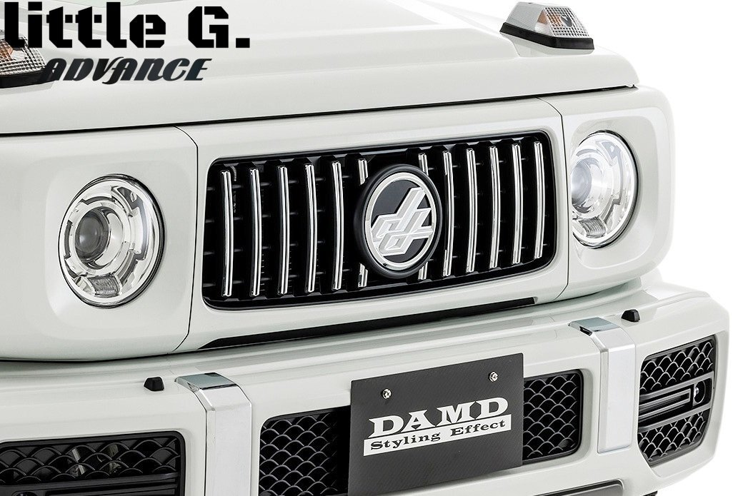 【M's】 JC74 ジムニーノマド 5ドア DAMD little G. ADVANCE コンプリートキット 9点 セット ダムド リトルG エアロ パーツ 部品 カスタム_画像5