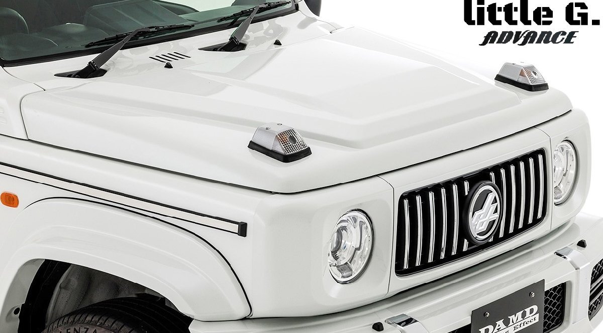 【M's】 JC74 ジムニーノマド 5ドア DAMD little G. ADVANCE コンプリートキット 9点 セット ダムド リトルG エアロ パーツ 部品 カスタム_画像6