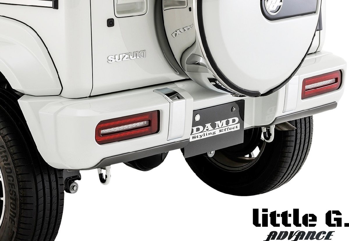 【M's】 JC74 ジムニーノマド 5ドア DAMD little G. ADVANCE コンプリートキット 9点 セット ダムド リトルG エアロ パーツ 部品 カスタム_画像9
