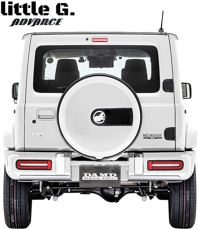 【M's】 JC74 ジムニーノマド 5ドア DAMD little G. ADVANCE コンプリートキット 9点 セット ダムド リトルG エアロ パーツ 部品 カスタム_画像4