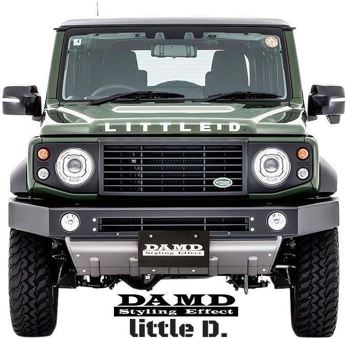 【M's】 JC74 ジムニーノマド 5ドア DAMD little D. 専用 レターエンブレム ダムド リトルD カスタム スズキ ジムニー ノマド 新型 現行型_画像2