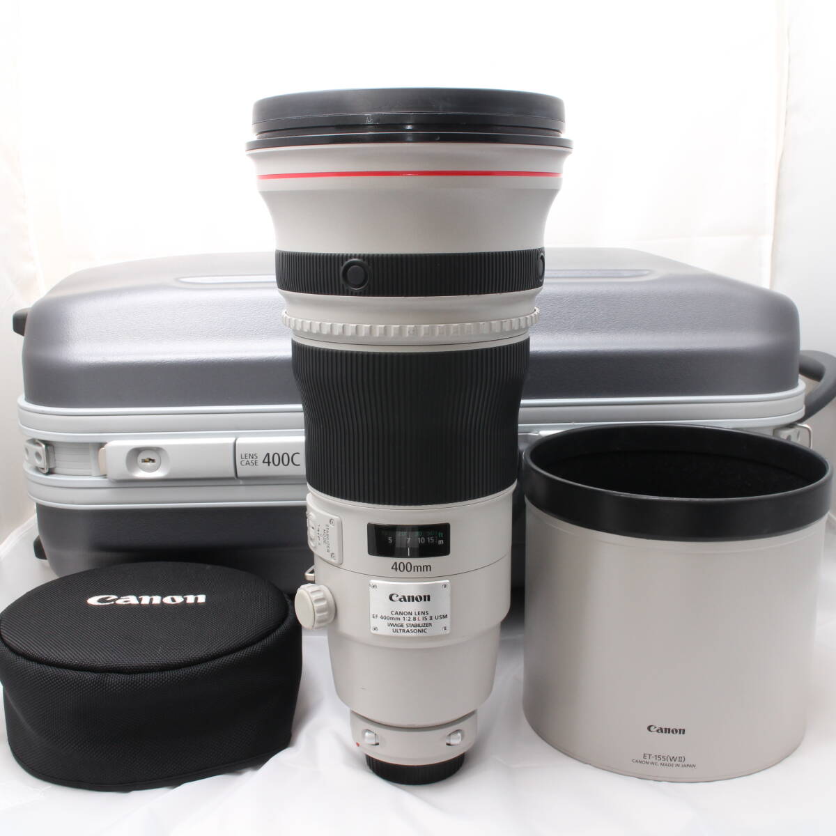 ☆実用品☆ Canon 単焦點(diǎn)超望遠(yuǎn)レンズ EF400mm F2.8L IS II USM EF40028LIS2 フルサイズ対応 キヤノン EFレンズ 400 2.8 #3996