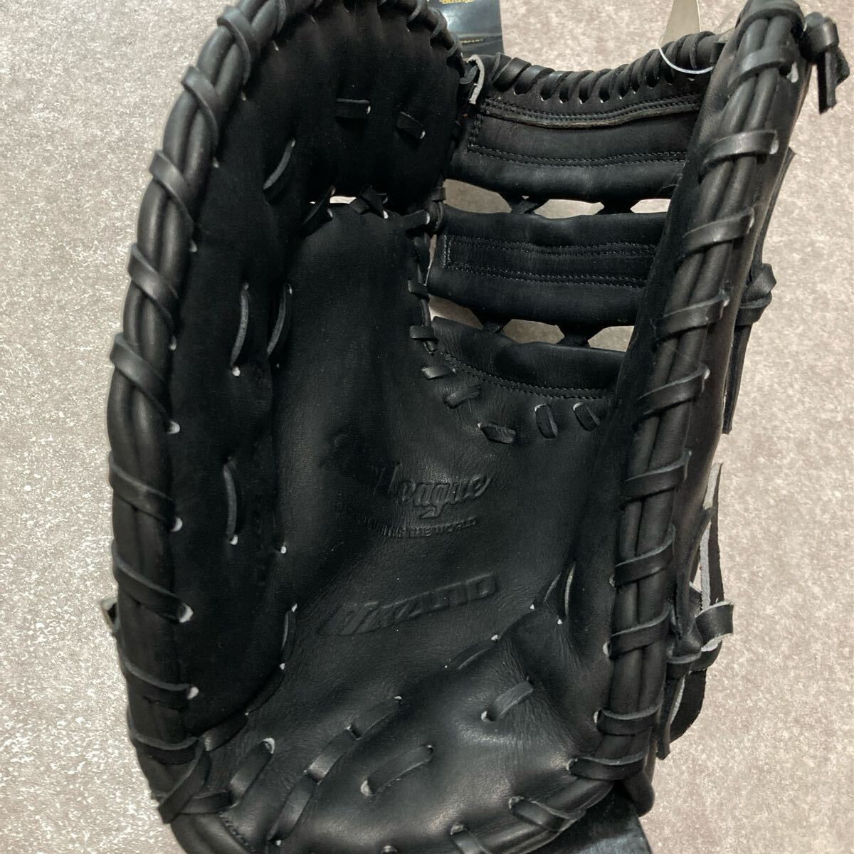 ミズノ 青ビュー 一般 大人用 ソフトボール グローブ ファーストミット タグ付き未使用品 ◆送料無料 スピード発送◆_画像3