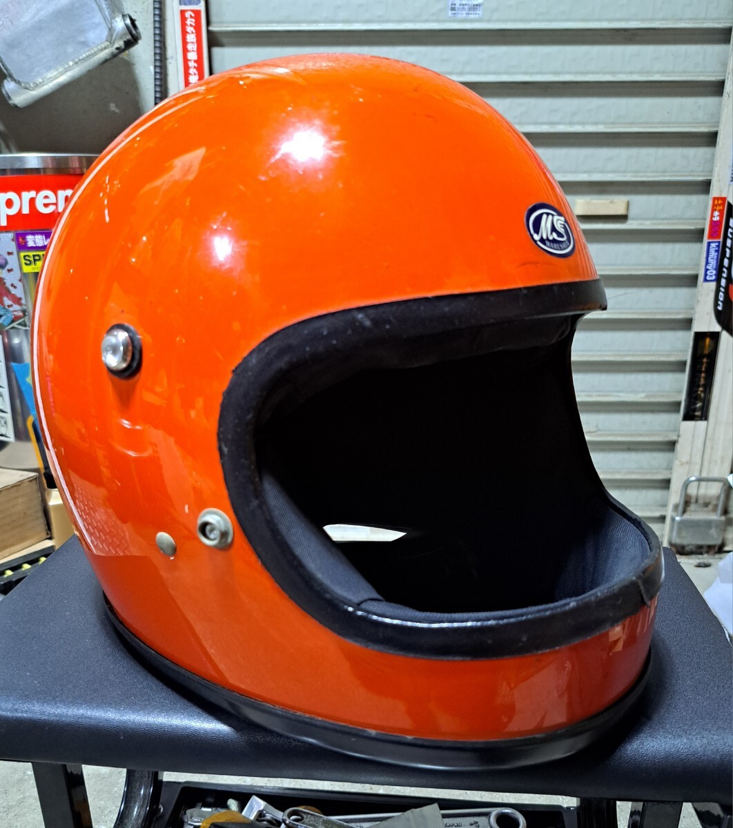 當(dāng)時物 昭和50年制 マルシン 武將 族ヘル Mサイズ Z1 Z2 KZ1000 KZ900 Z400FX ヨシムラ キジマ GS400 GT380 CB400F CB750K KH400 350SS