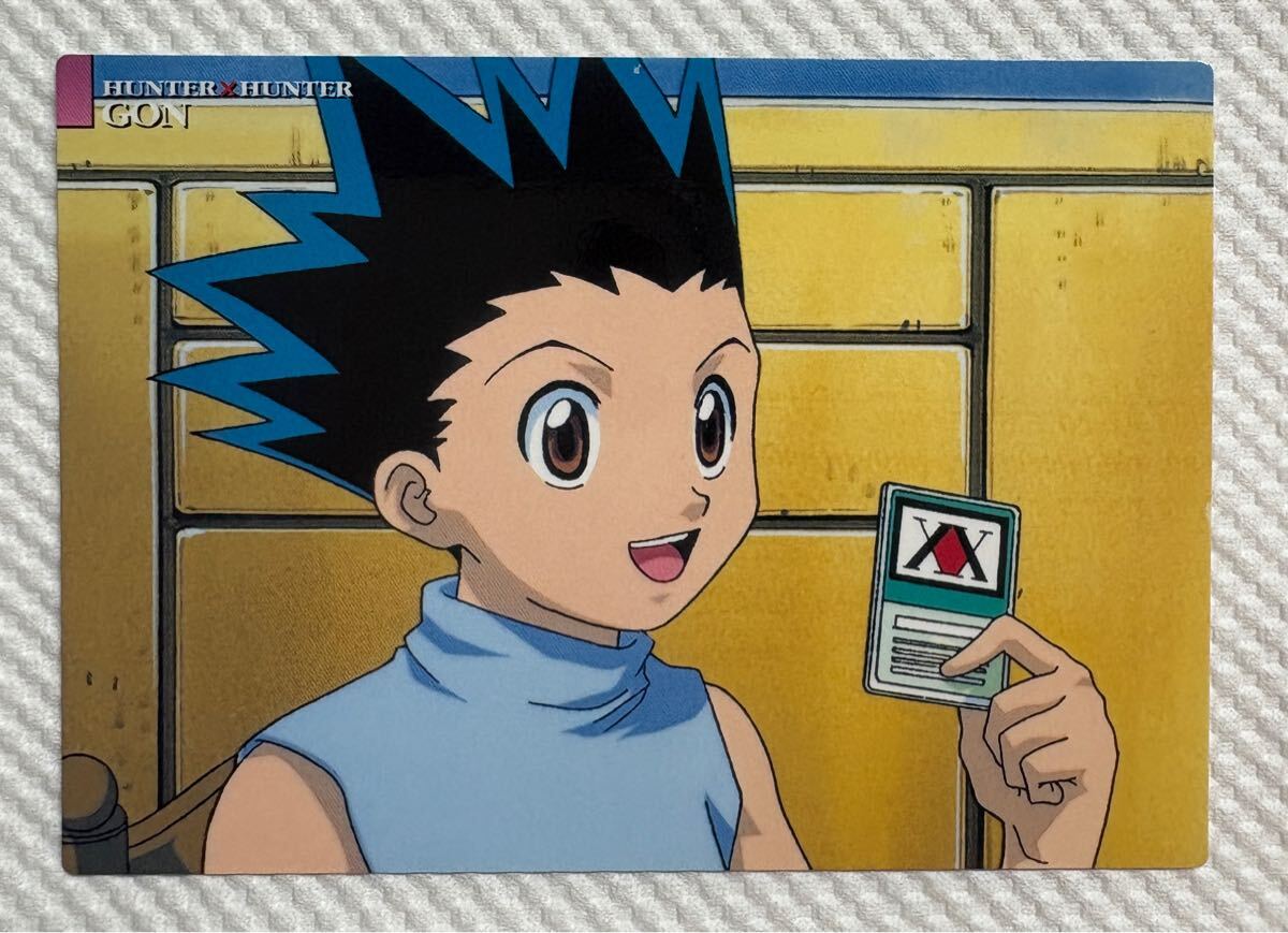 HUNTER×HUNTER ゴン　カードダスマスターズ 初版 超美品】HUNTER×HUNTER ハンターハンター カードダス マスターズ