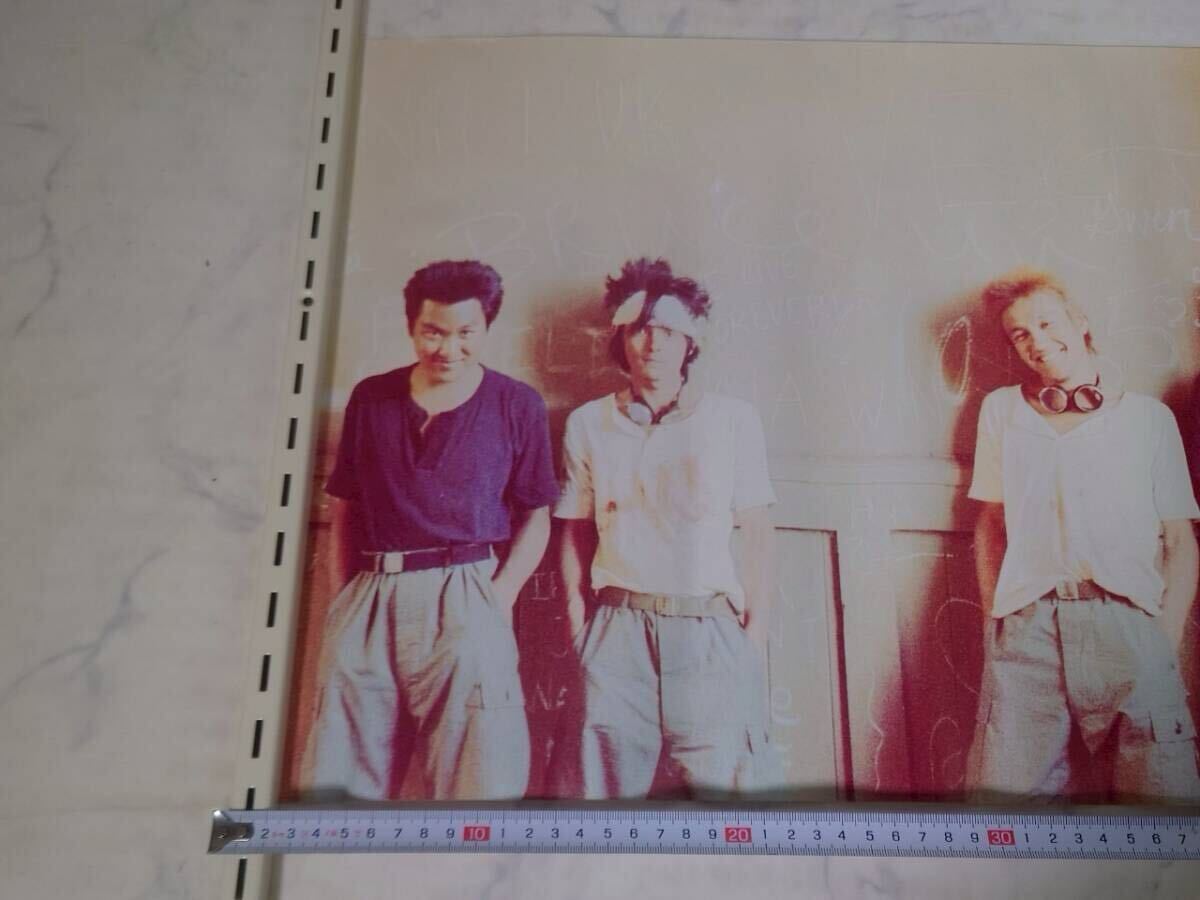 THE BLUE HEARTS ブルーハーツ B3ポスター 甲本ヒロト 真島昌利 ロックバンド