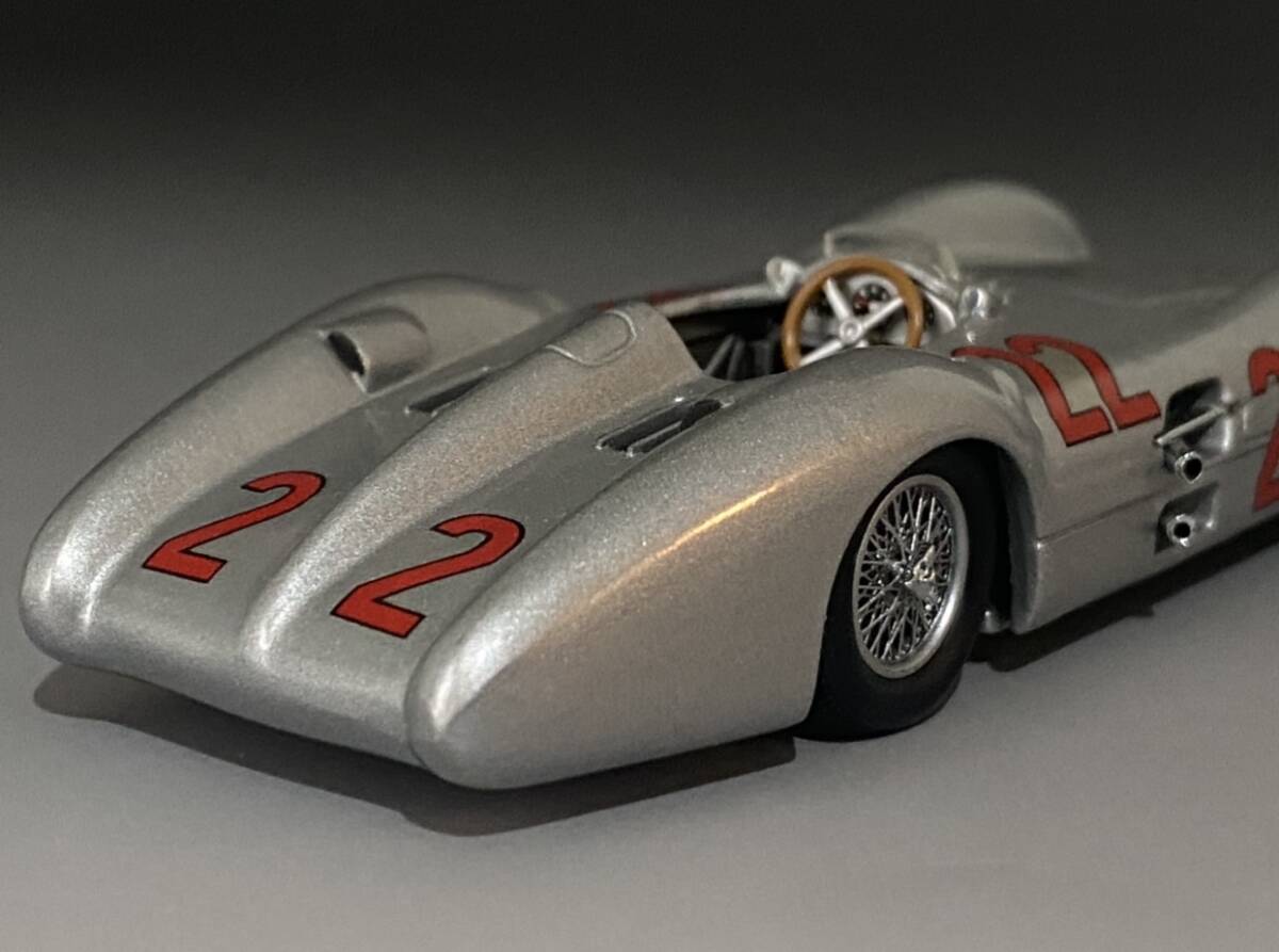 Minichamps 1/43 Mercedes Benz W196 French Grand Prix 1954 Hans Herrmann #22 ◆ メルセデス ベンツ 432 543022