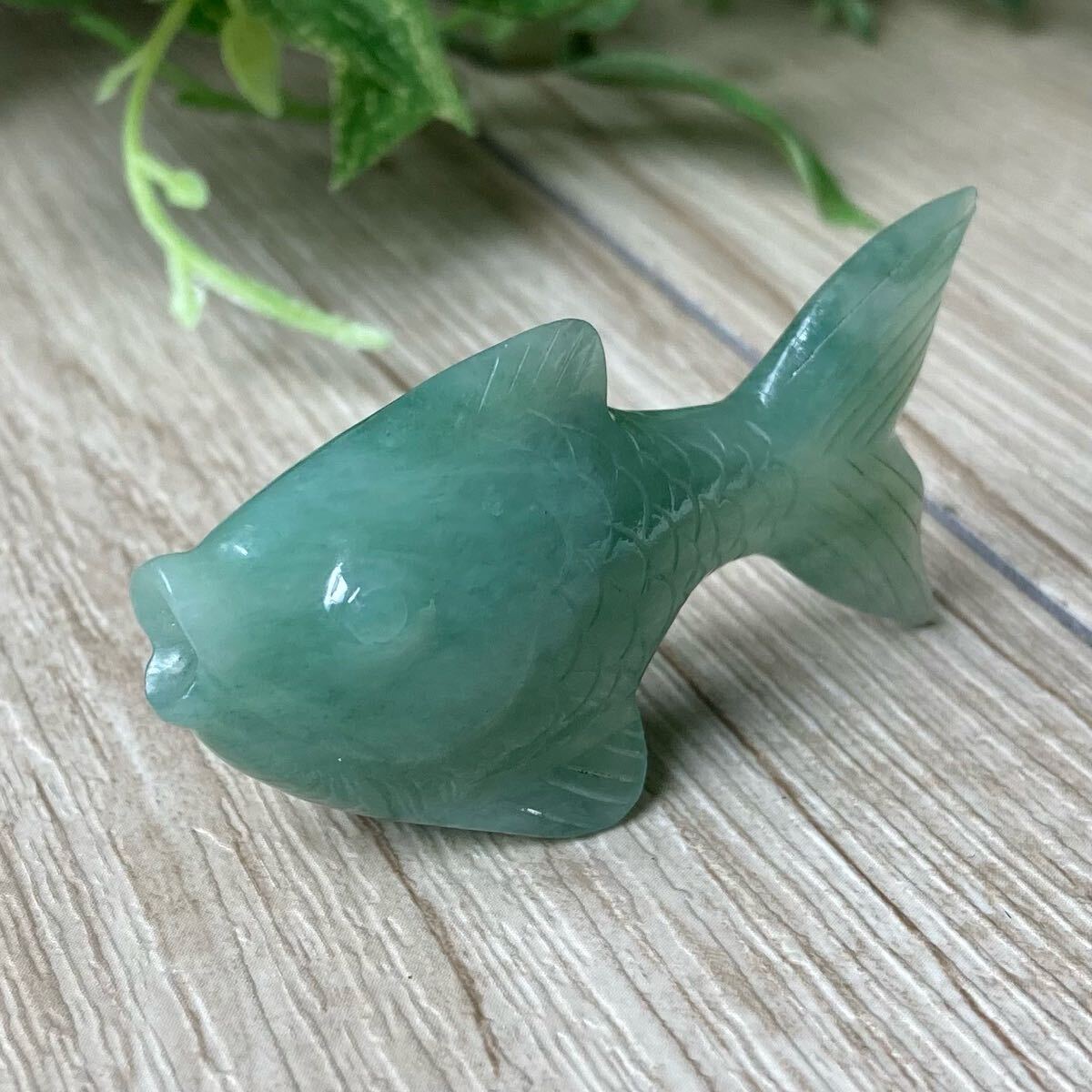 癒しの鯉で成功へ導かれる/アベンチュリン/パワーストーン/天然石 癒しの鯉で成功へ導かれる/アベンチュリン/パワーストーン/天然石