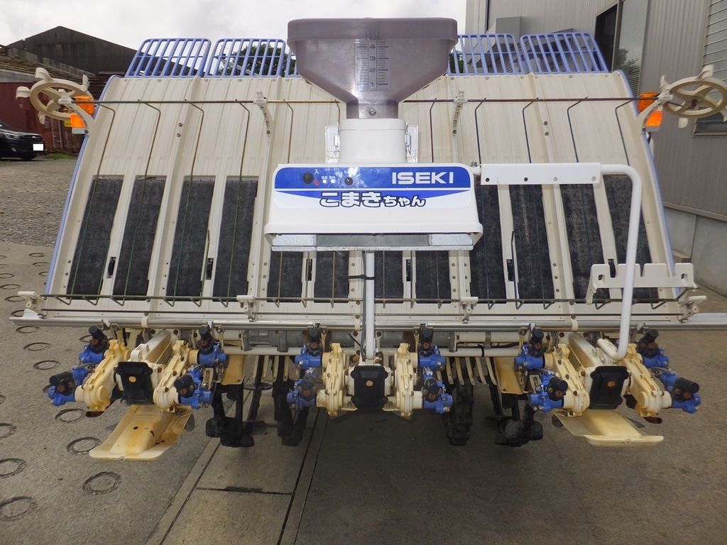 イセキ　PZ63　HGRLF　田植機　282時間　上位グレード　6條　19馬力　Z苗レール　ダブルタイヤ　こまきちゃん　★早　