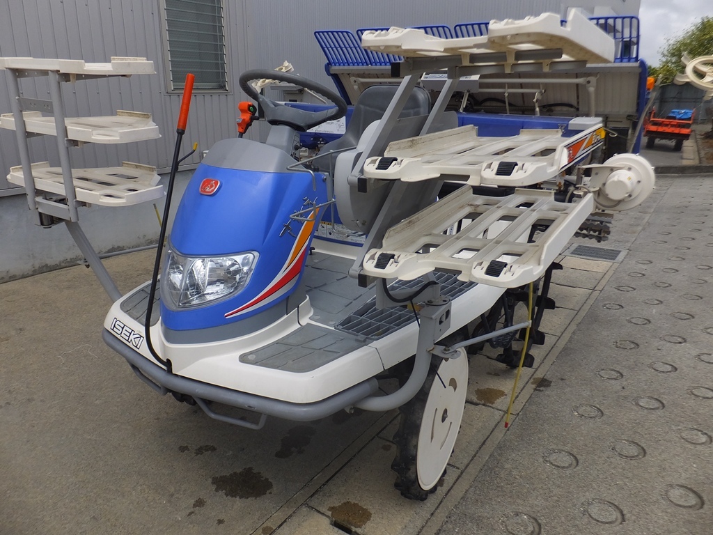 イセキ　PZ63　HGRLF　田植機　282時間　上位グレード　6條　19馬力　Z苗レール　ダブルタイヤ　こまきちゃん　★早　