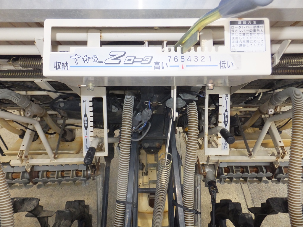 イセキ　PZ63　HGRLF　田植機　282時間　上位グレード　6條　19馬力　Z苗レール　ダブルタイヤ　こまきちゃん　★早　