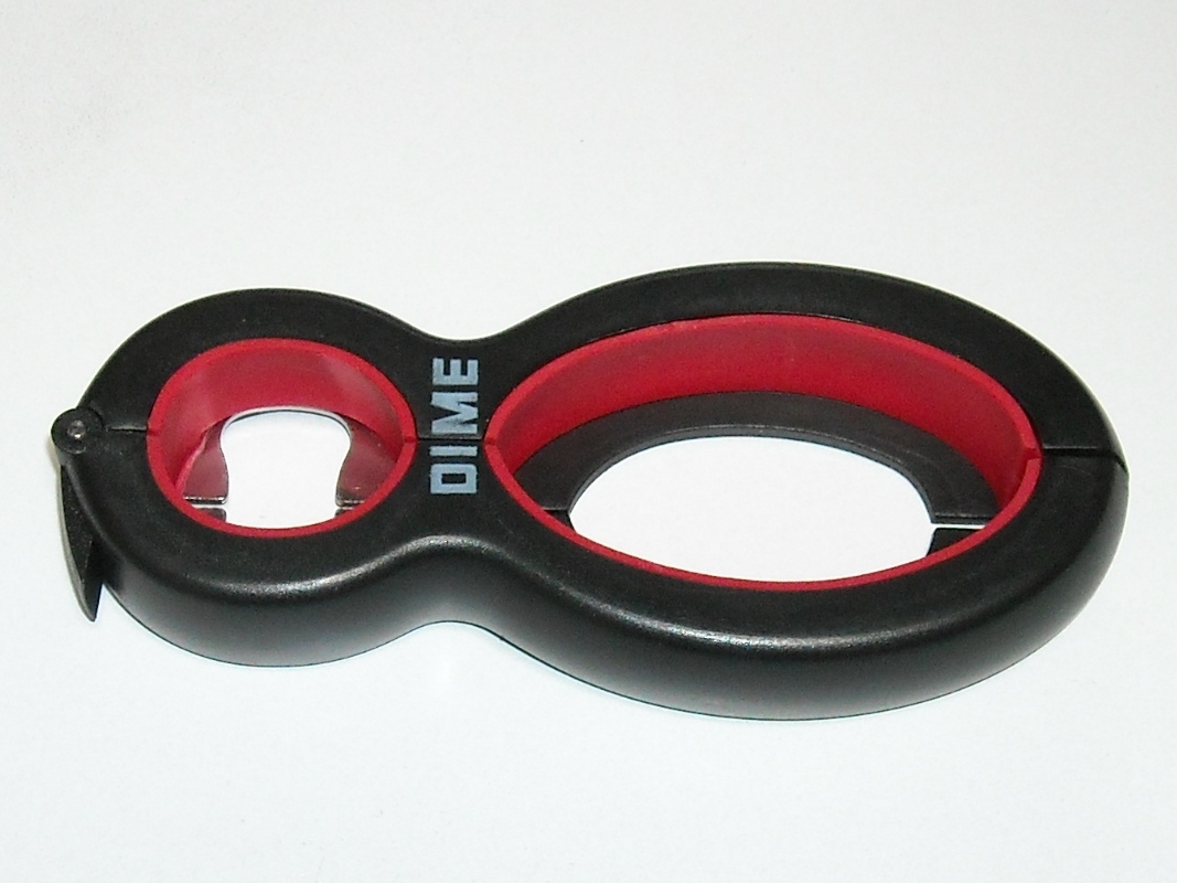 DIME オープナー ふた開け 栓抜き 缶開け ペットボトルのキャップ開け 瓶のフタ開け_画像1