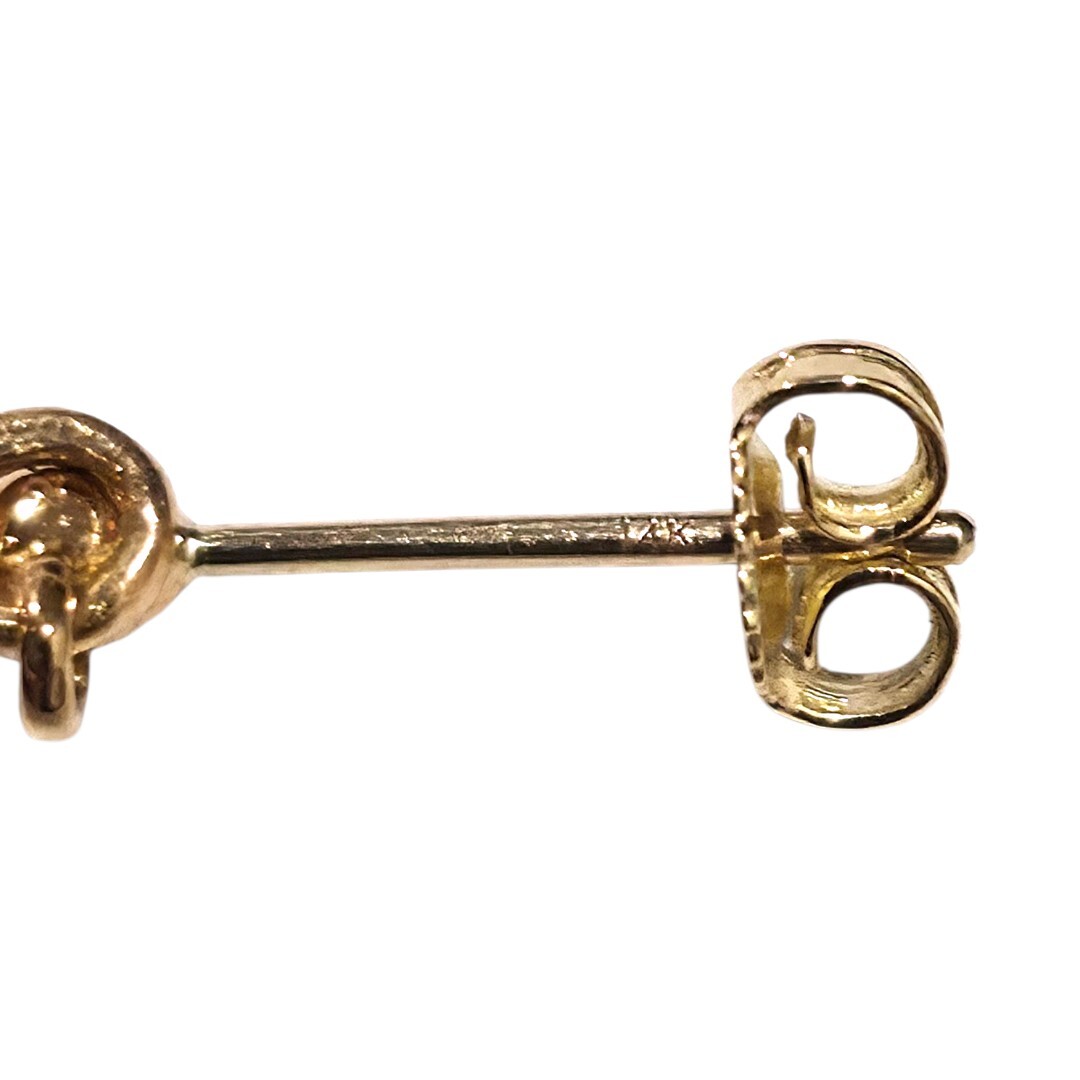 クロムハーツ ダガー 22K ゴールド フープ ドロップ ピアス クロムハーツ / CHROME HEARTS スタックダガー ドロップピアス