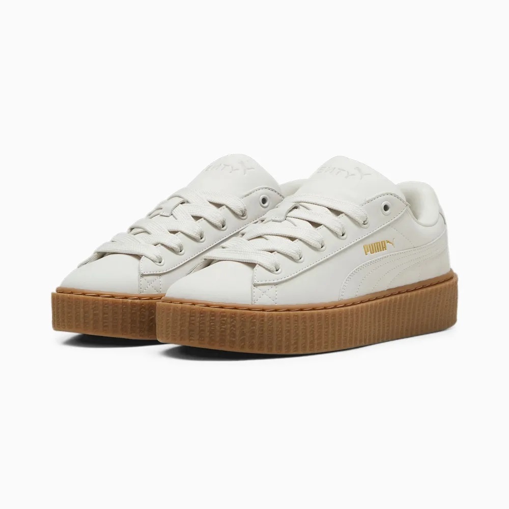 リアーナ プーマ フェンティ クリーテッド ファティ ヌバック 25.5cm 税込定価2200円 ホワイト RIHANNA PUMA FENTY CREEPER PHATTY NUBUCK_画像1