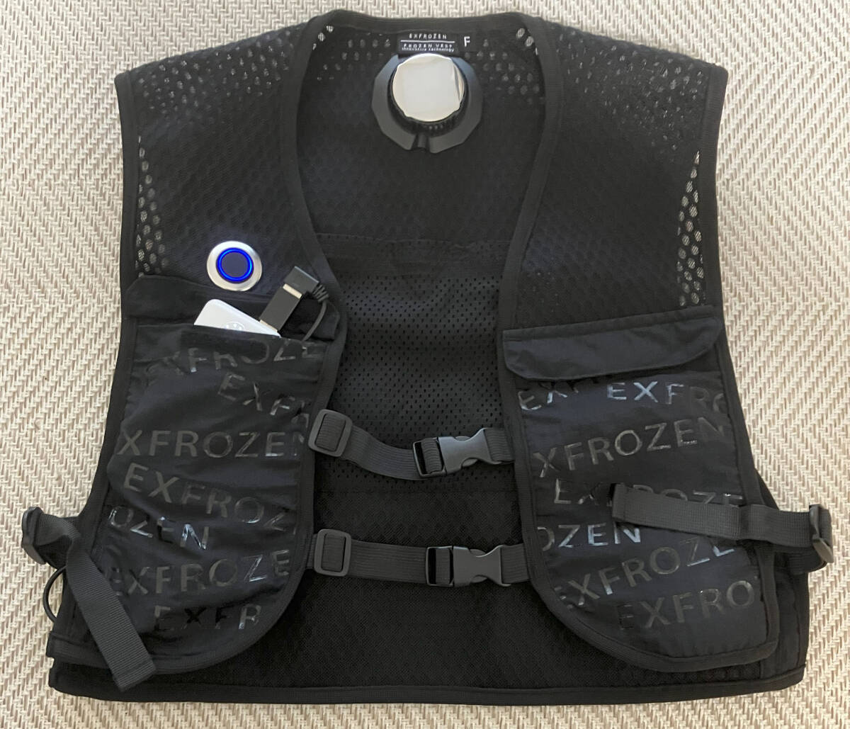 サンエス ペルチェベスト EXFROZEN 冷却ウェア 表面最大-20℃冷却