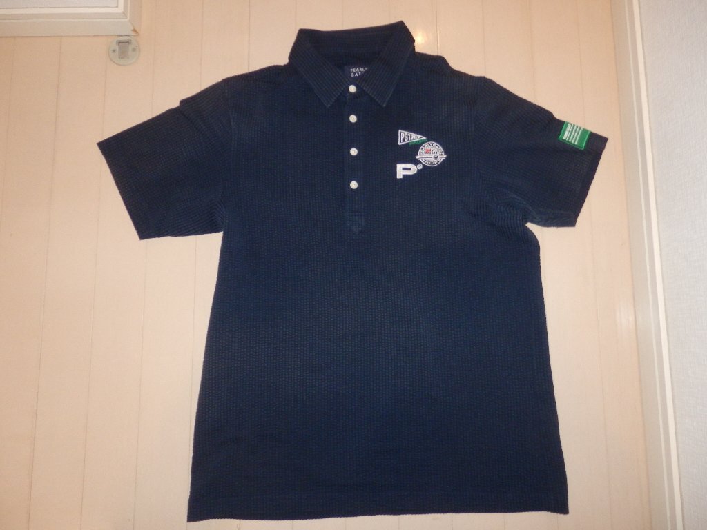 認識タグ有★PEARLY GATES パーリーゲイツ★人気半袖ポロシャツ チェック 2022年モデル★サイズ6 LL_画像1