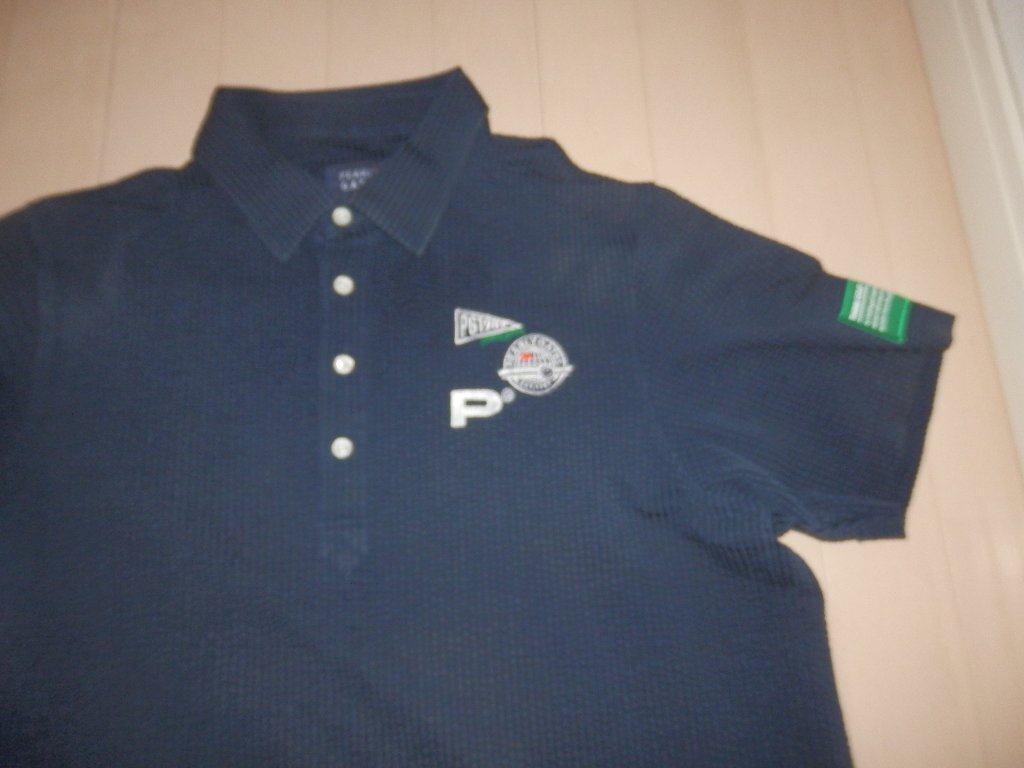 認識タグ有★PEARLY GATES パーリーゲイツ★人気半袖ポロシャツ チェック 2022年モデル★サイズ6 LL_画像2