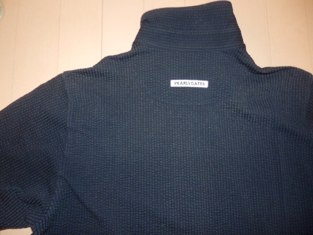 認識タグ有★PEARLY GATES パーリーゲイツ★人気半袖ポロシャツ チェック 2022年モデル★サイズ6 LL_画像8