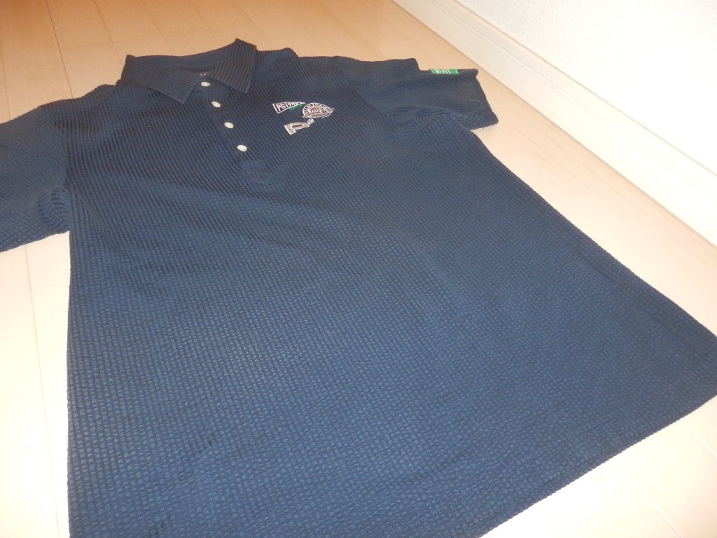 認識タグ有★PEARLY GATES パーリーゲイツ★人気半袖ポロシャツ チェック 2022年モデル★サイズ6 LL_画像3