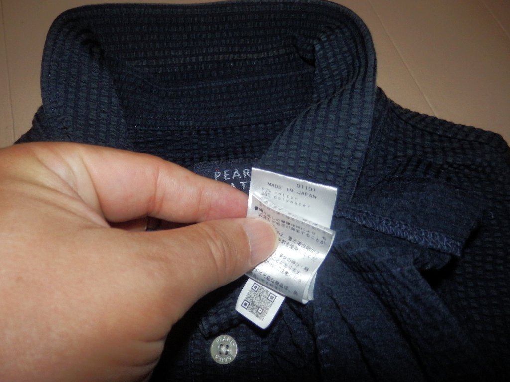 認識タグ有★PEARLY GATES パーリーゲイツ★人気半袖ポロシャツ チェック 2022年モデル★サイズ6 LL_画像6