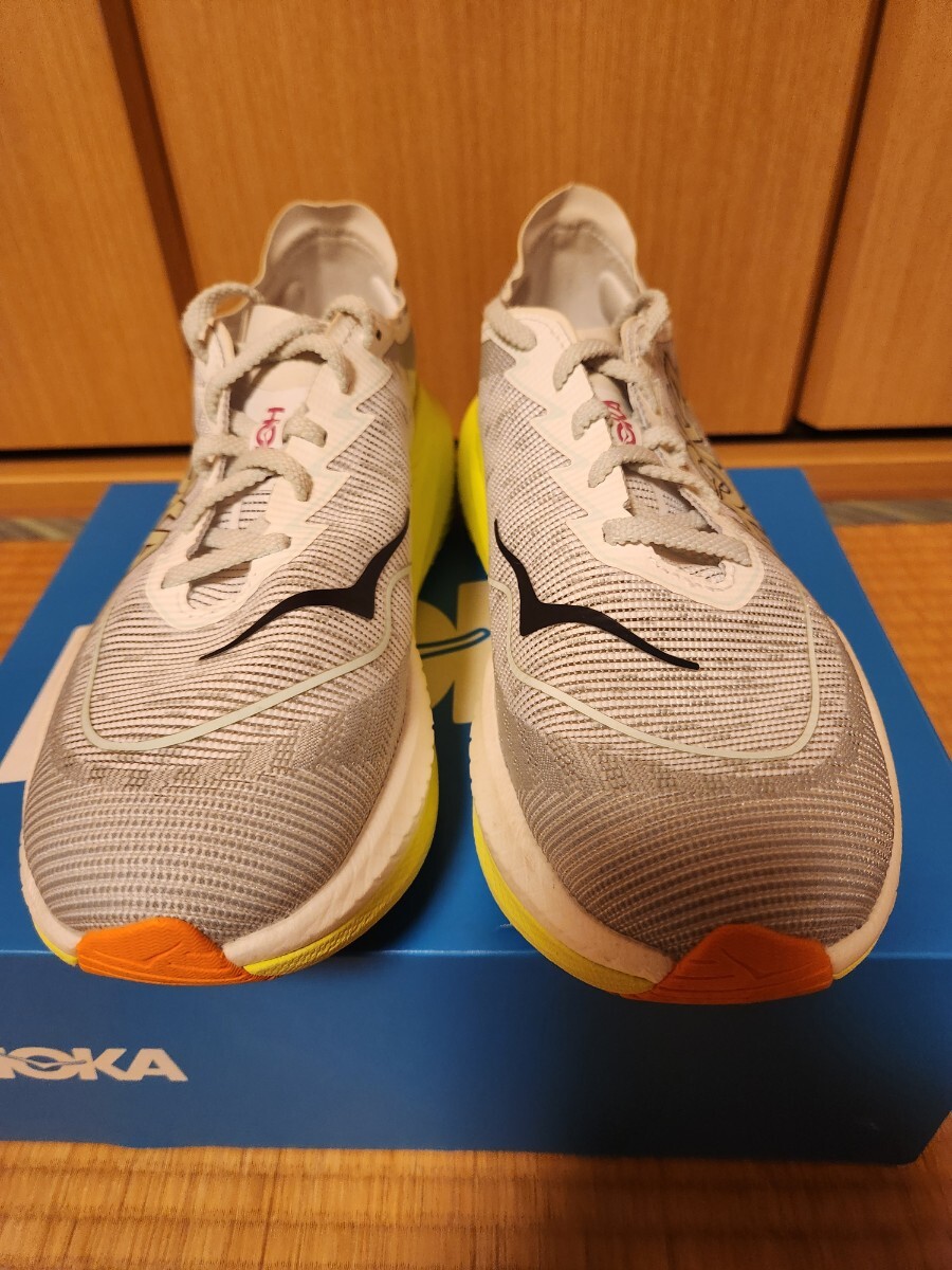 HOKA マッハX2 27.5cm ランニングシューズ 美品 HOKA MACH X2 ホカ マッハ X2 27 5cm ランニングシューズ 2024年