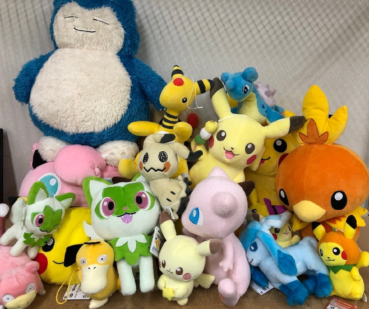ポケモン ぬいぐるみ まとめ売り カビゴン ミュウ ポケモン ぬいぐるみ まとめ売り ピカチュウ ミミッキュ