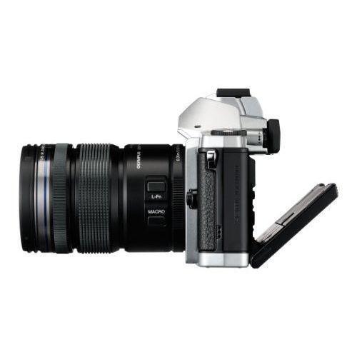 #p703070 中古 美品 OLYMPUS OM-D E-M5 12-50mm EZ レンズキット シルバー