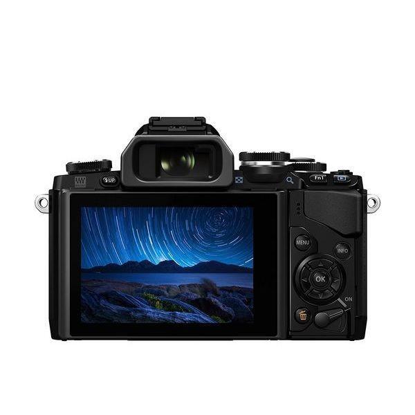 #p703100 中古 美品 OLYMPUS OM-D E-M10 14-42mm EZ レンズキット ブラック