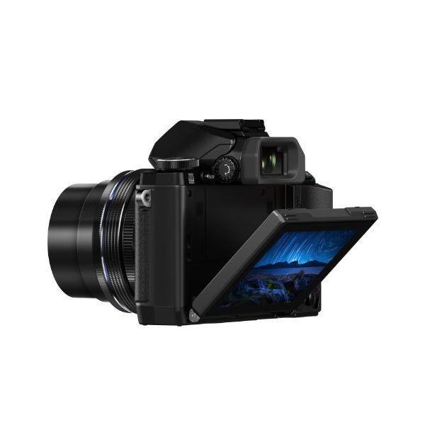 #p703100 中古 美品 OLYMPUS OM-D E-M10 14-42mm EZ レンズキット ブラック