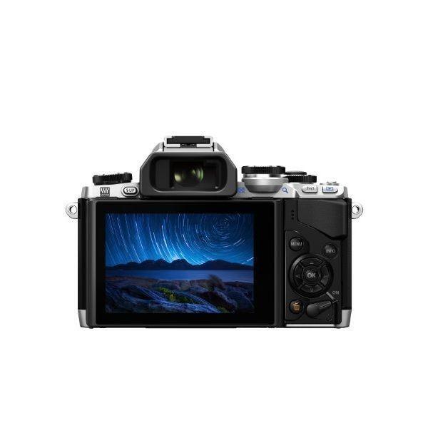 #p703140 中古 美品 OLYMPUS OM-D E-M10 14-42mm EZ レンズキット シルバー